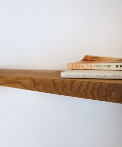 drewniana półka z dębu